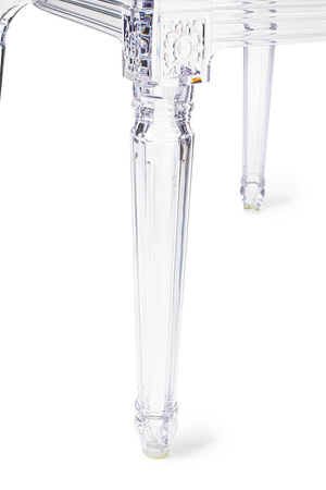 Krzesło PRINCE ARM transparentne - poliwęglan