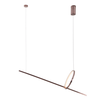 MAXLIGHT P0570D LAMPA WISZĄCA LOZANNA 18W BRUSHED BRONZE