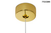 MOOSEE lampa wisząca RING LUXURY 70  złota