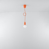 Lampa wisząca DIEGO 1 pomarańczowy