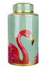KARE słoik dekoracyjny FLAMINGOS 39cm