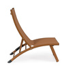 BIZZOTTO leżak ogrodowy TAYLOR brązowy