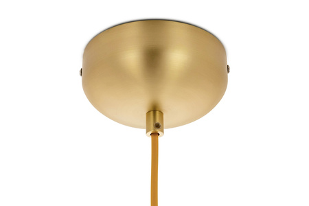 Lampa wisząca LORO 1 CIRCLE złota - LED