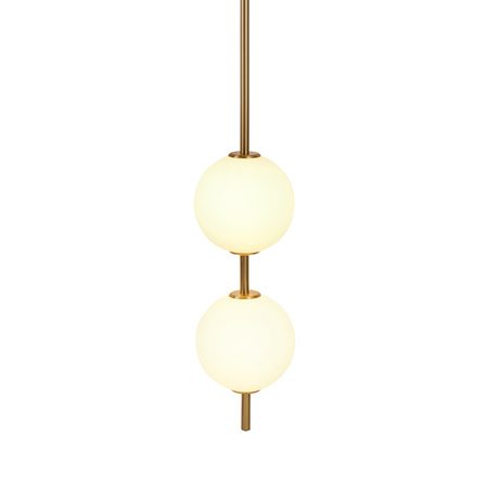 Lampa ścienna BERRY LED złoty biały 103 cm