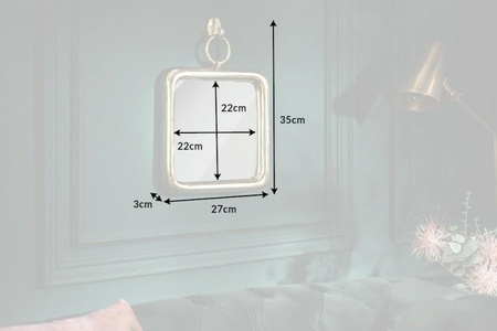 INVICTA lustro wiszące PORTRET 28 cm złote