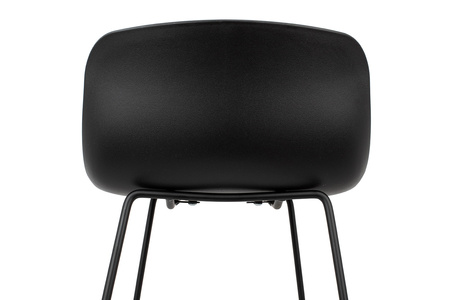 Krzesło barowe COMA 66 czarne