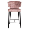 RICHMOND krzesło barowe TAYLOR 67 różowe