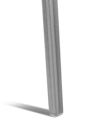 Krzesło bankietowe / konferencyjne ARES niebieske / srebrne