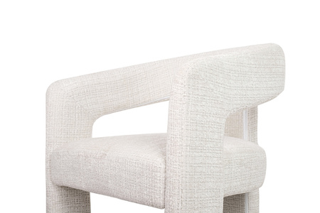 MaMaison krzesło LOGAN białe