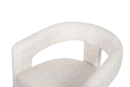 MaMaison krzesło LOGAN białe