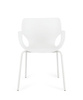 BIZZOTTO krzesło LENNOX ARM białe