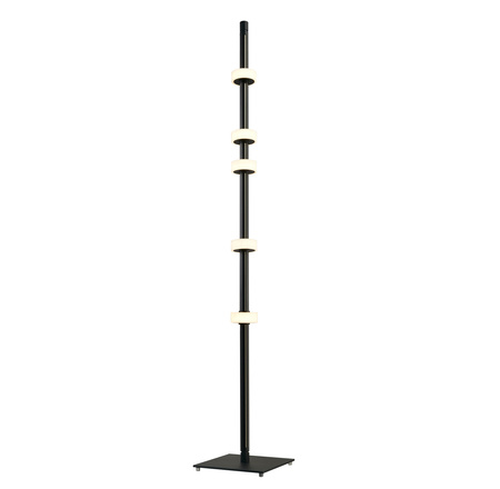 Lampa podłogowa RINGO czarna 182 cm
