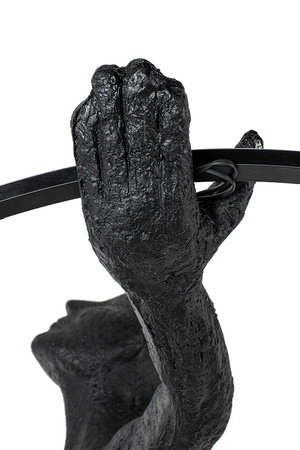 MOOSEE lampa podłogowa HUMAN CIRCULO włókno szklane