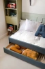 Łóżko Daybed Texti z wysuwaną szufladą lub podwójne łóżko