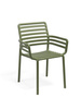 NARDI krzesło ogrodowe DOGA ciemny        zielony