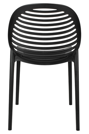 Krzesło SUNNY czarne - polipropylen