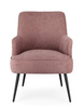 BIZZOTTO fotel ERNESTINE ARM różowy