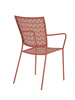 BIZZOTTO krzesło ogrodowe LIZETTE         czerwone