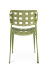 BIZZOTTO krzesło ogrodowe CLOVER zielone
