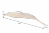 INVICTA misa LEAF 65 cm złota - aluminium