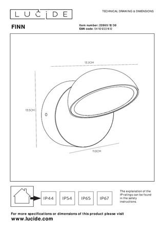 FINN - CZUJNIK ZMIERZCHU 22865/12/30