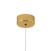 Lampa wisząca BEE LAMP 1 LED złota 21 cm