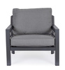 BIZZOTTO fotel ogrodowy HENDRIX szary