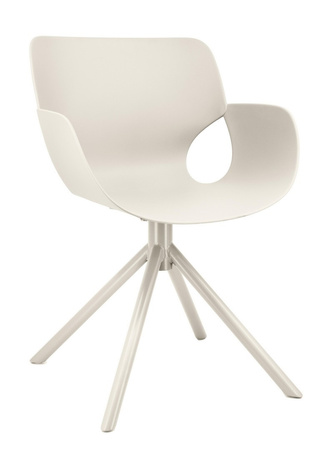 BIZZOTTO krzesło LENNON ARM beżowe