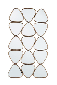 BIZZOTTO lustro ścienne HANIMA 63,5x112 złote