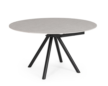 BIZZOTTO stół ogrodowy RAUNI 87-135       szary / rozkładany