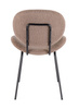 BIZZOTTO krzesło MADDIE brązowe