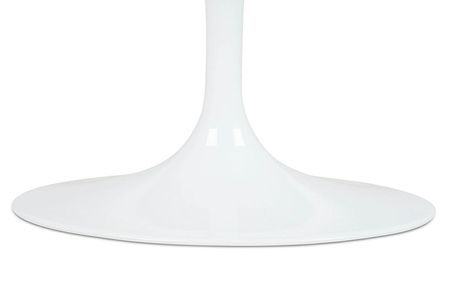 Stół TULIP ELLIPSE MARBLE CARRARA 200 biały - marmur, metal