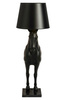 MOOSEE lampa podłogowa KOŃ HORSE STAND    S czarna - włókno szklane
