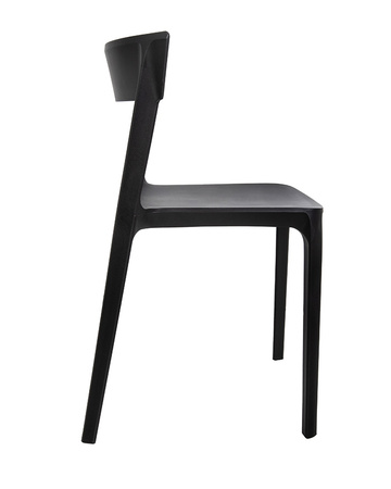 Krzesło JASPER czarne - polipropylen