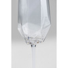 KARE komplet 4 kieliszków do szampana     DIAMOND RIM 360 ml