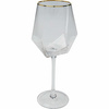 KARE komplet 4 kieliszków do wina         DIAMOND RIM 525 ml