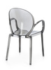 BIZZOTTO krzesło ogrodowe CAMILLA         dymione