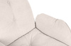 Fotel obrotowy CARINO beżowy - PU, stal