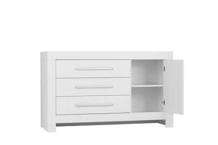 CALMO Komoda 3-szuflady + 1-drzwi