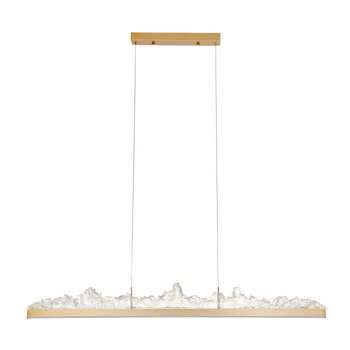 Lampa wisząca MONTANA LONG LED złota 125 cm