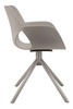 BIZZOTTO krzesło LENNON ARM szare