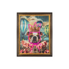 Obraz NEON BULLDOG BALOON 80x100 cm