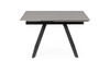 BIZZOTTO stół ogrodowy REETA 120-180      szary / rozkładany