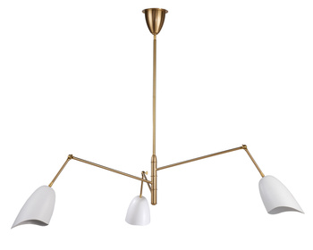 Lampa wisząca RAGNO biała 150 cm