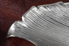 INVICTA misa LEAF 65 cm srebrna - aluminium