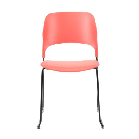 Krzesło TIPICO czerwono czarne