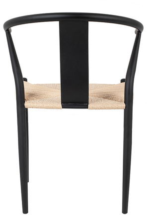 Krzesło WISHBONE METAL naturalne