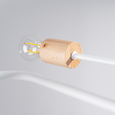 Żyrandol TIMBO 4 biały