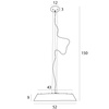 MAXLIGHT P0551 LAMPA WISZĄCA TAMAGO DARK WALNUT WOOD