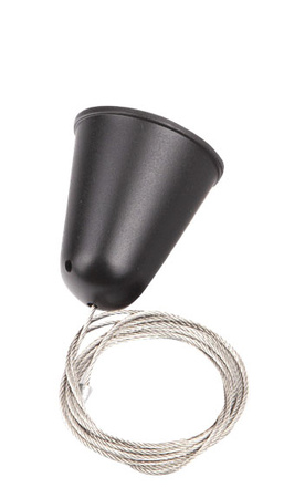 MAXLIGHT MHT1-P15-BK TRACK ZAWIESIE LINKOWE 1,5m czarne z regulacją bez uchwytu